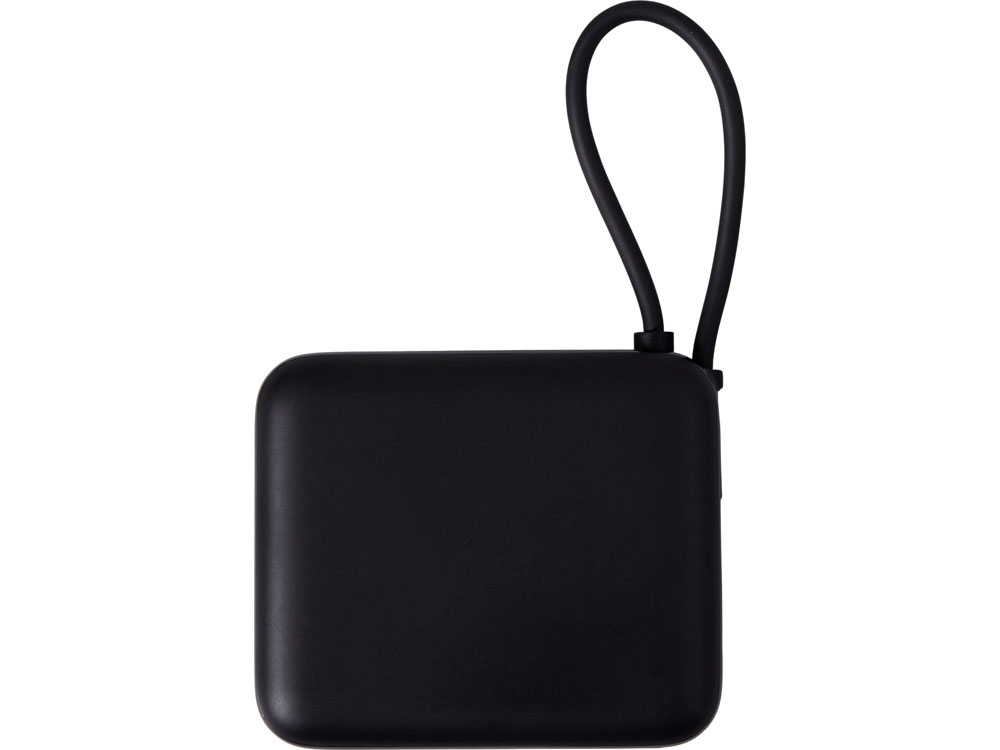 Внешний аккумулятор со встроенным кабелем Liri, QC/PD, 10000 мАч