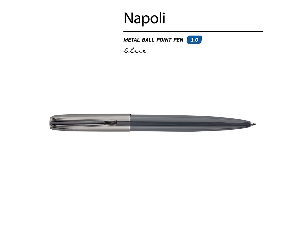 Ручка металлическая шариковая Napoli