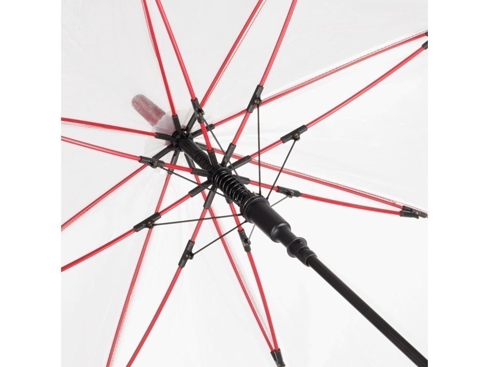 Зонт-трость Pure с прозрачным куполом