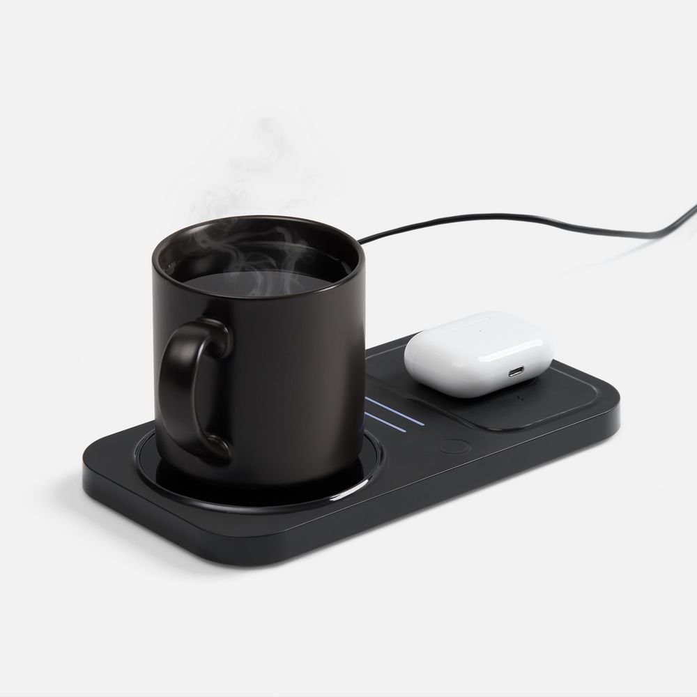 Беспроводное зарядное устройство с подогревом кружки Hot Task