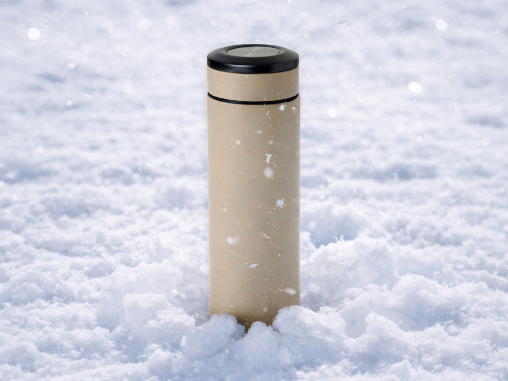 Термос Confident с покрытием soft-touch