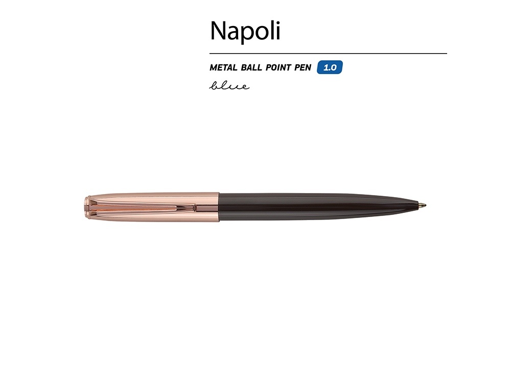 Ручка металлическая шариковая Napoli