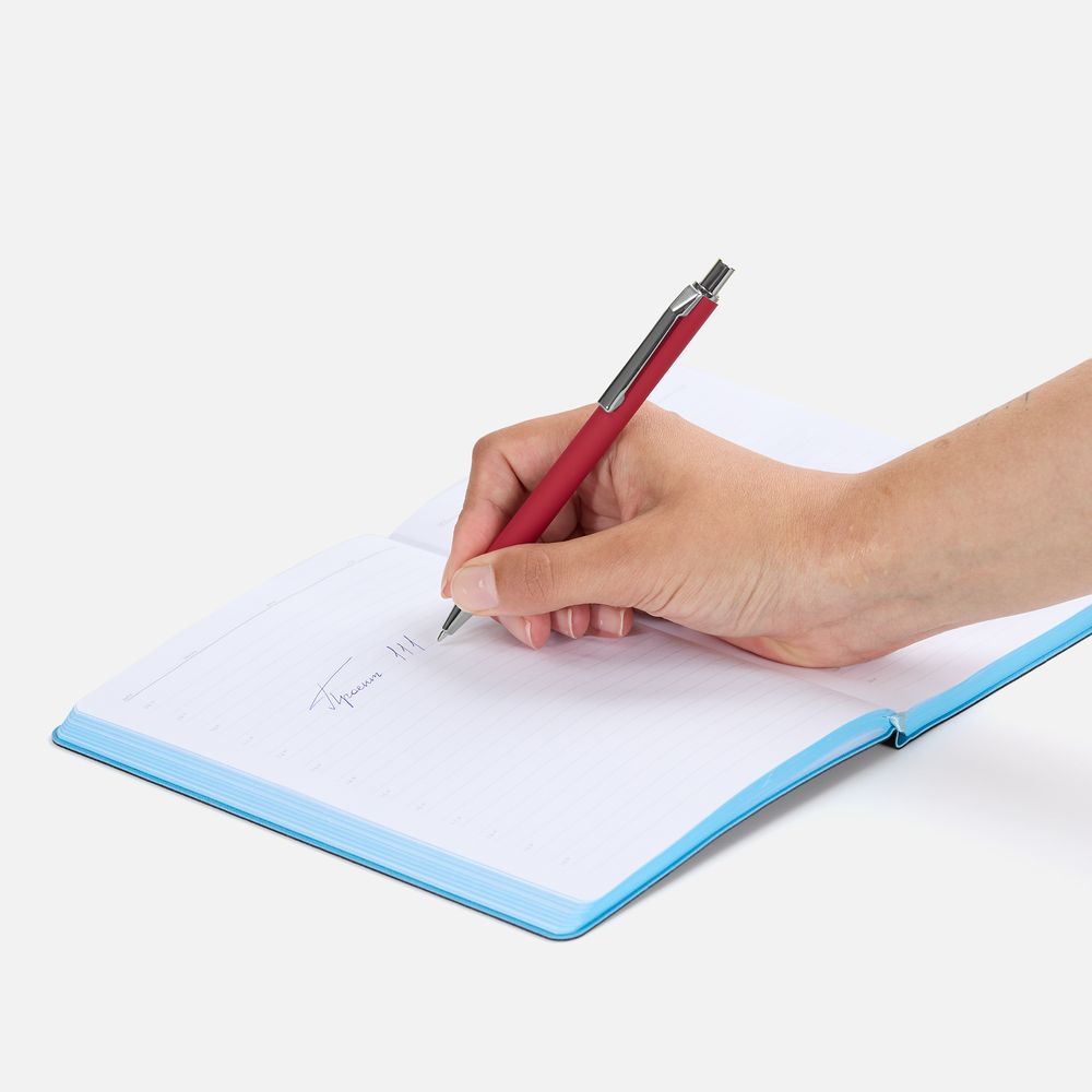 Ручка шариковая Lobby Soft Touch Chrome