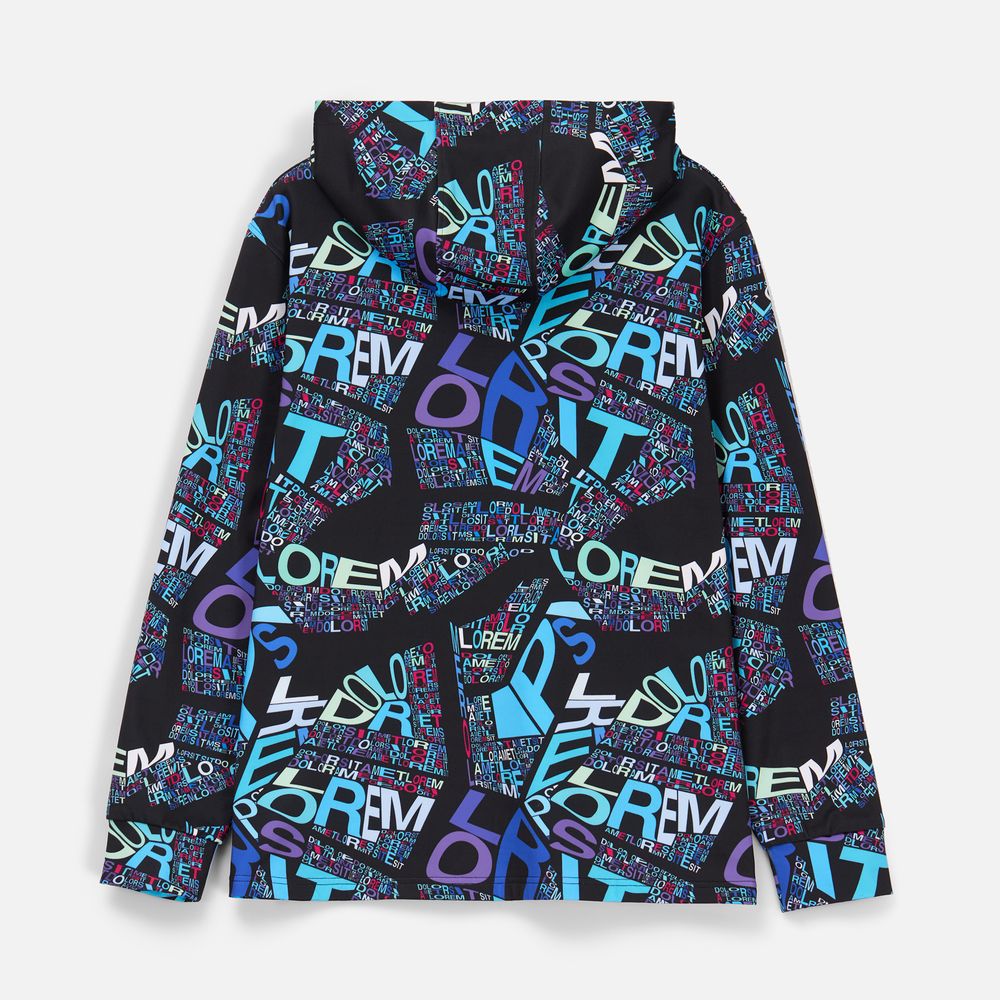 Худи унисекс Morfiss с полной запечаткой на заказ