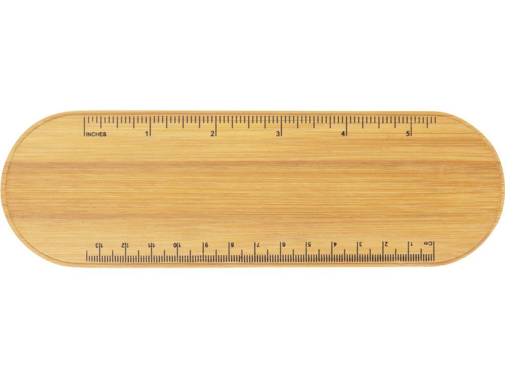 Пенал с линейкой и подставкой для телефона из бамбука Haruki