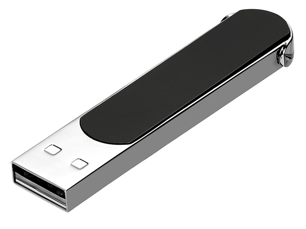 Ручка шариковая металлическая Patronus с флеш-картой на 16 Гб