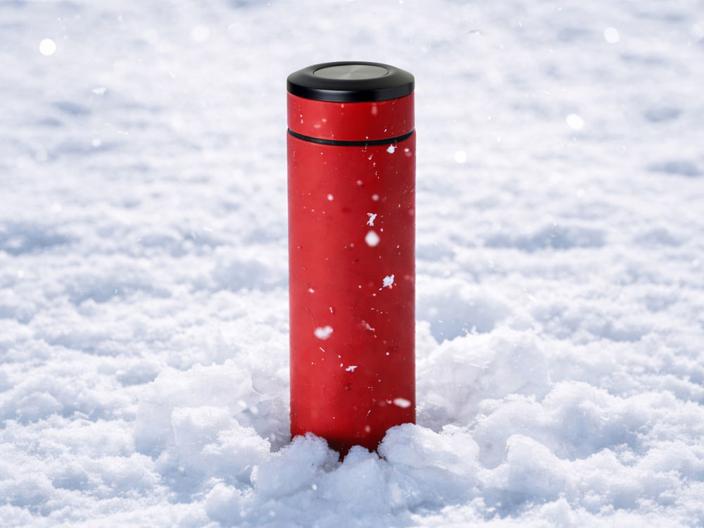 Вакуумный термос Vacuum Flask C1, soft touch, 420мл