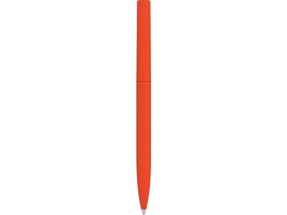 Ручка металлическая шариковая Bright F Gum soft-touch