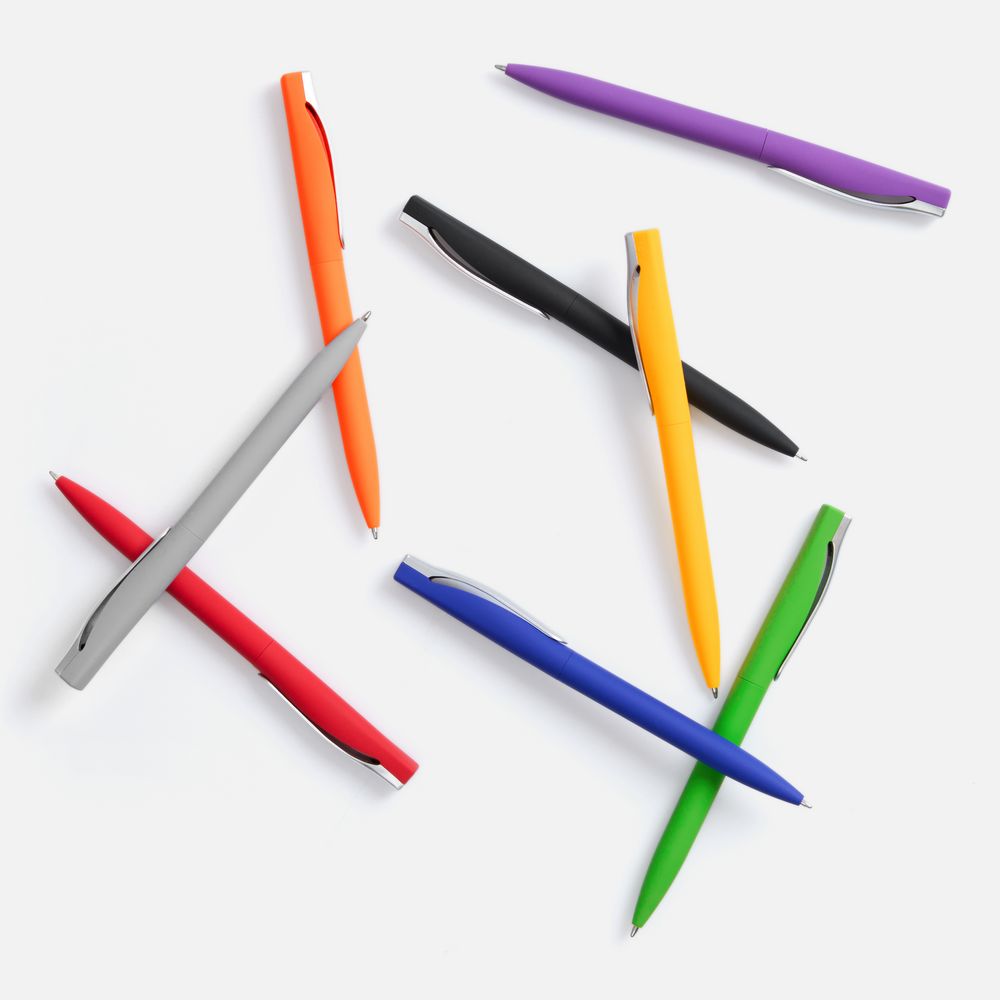 Ручка шариковая Pin Soft Touch, ver.2