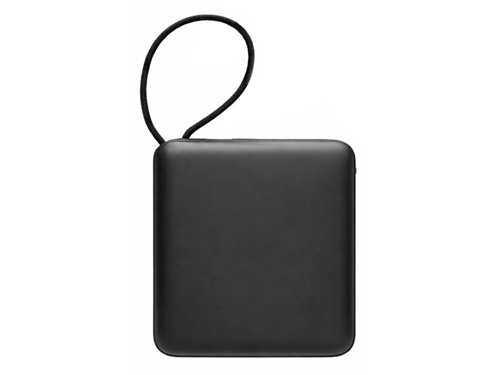 Магнитный беспроводной внешний аккумулятор c подсветкой лого Энчант, 10000 мАч