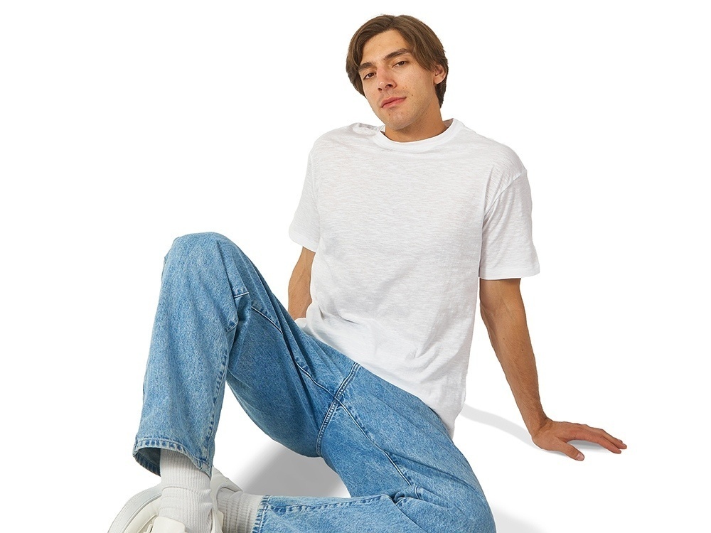 Футболка из текстурного джерси Portofino, унисекс