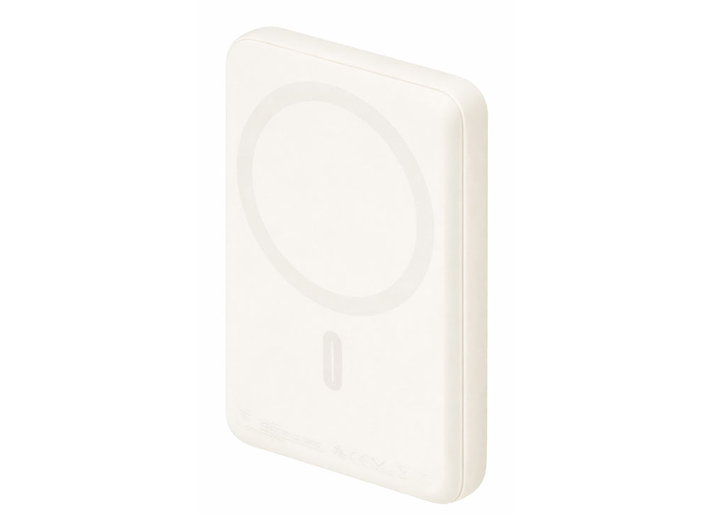 Магнитный внешний беспроводной аккумулятор Polarix, QC/PD, 10000 мАч