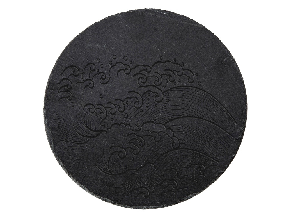 Сервировочная доска из сланца Moon