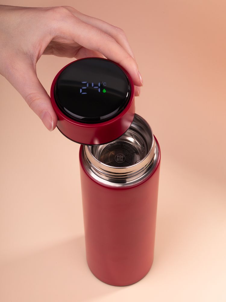 Смарт-бутылка с заменяемой батарейкой Long Therm