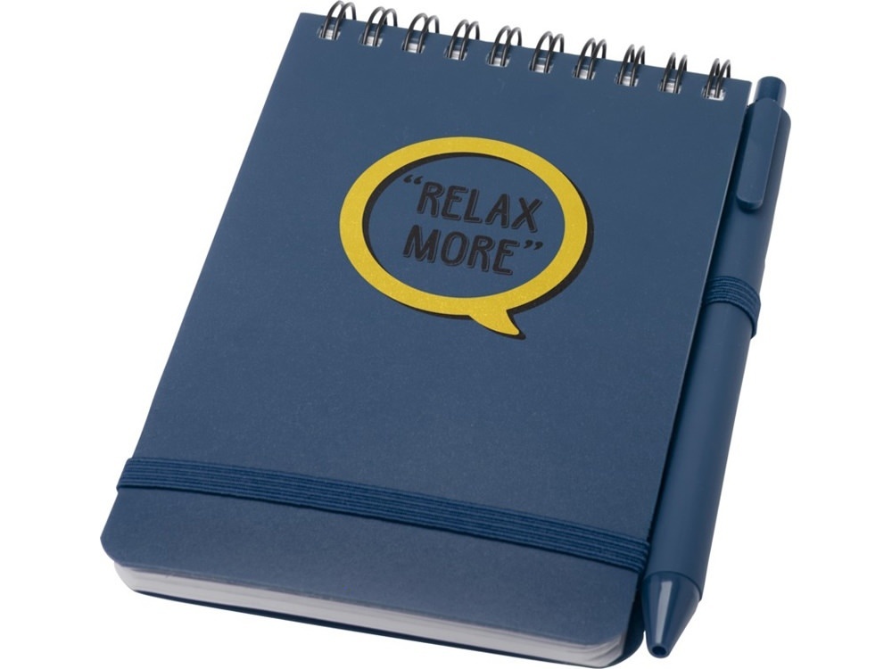 Блокнот А5 Thalaasa с шариковой ручкой