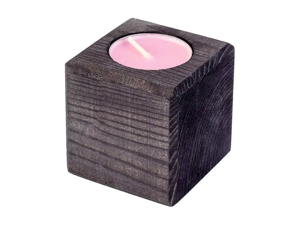 Свеча в декоративном подсвечнике Роза