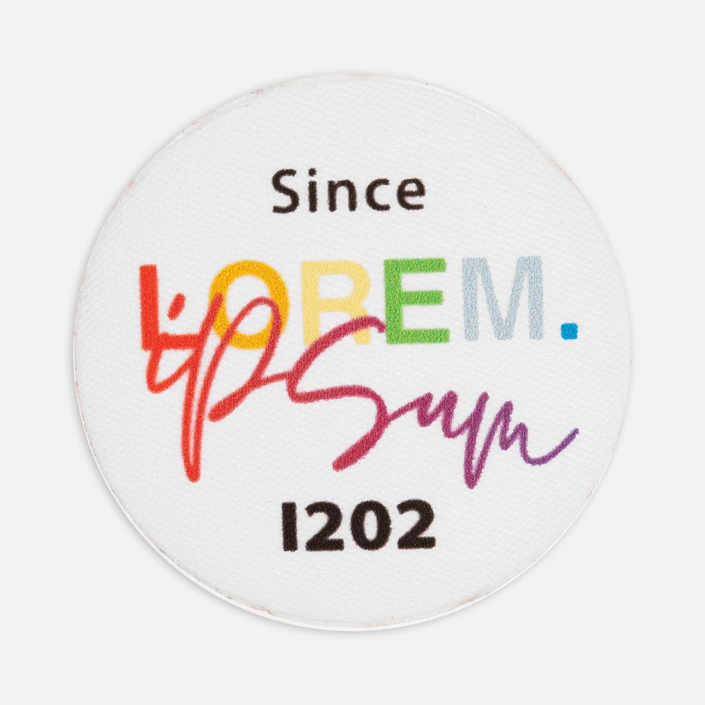 Наклейка тканевая Lunga Round, M