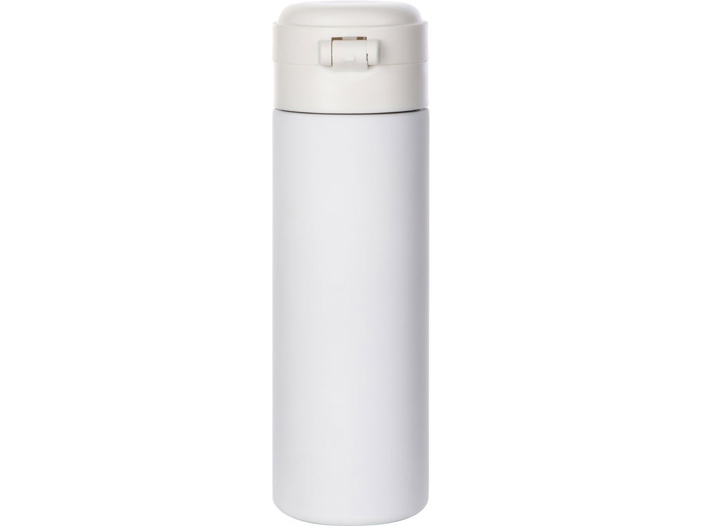 Вакуумная термокружка c кнопкой Guard, soft-touch, 400 мл, тубус