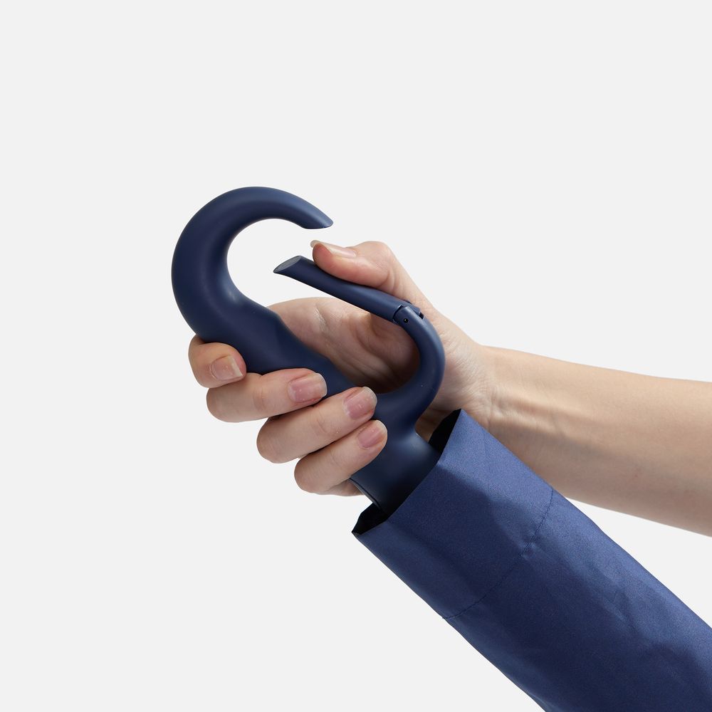 Зонт обратного сложения inLoop с ручкой-карабином