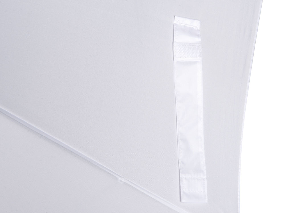 Зонт-трость Reviver с куполом из переработанного пластика