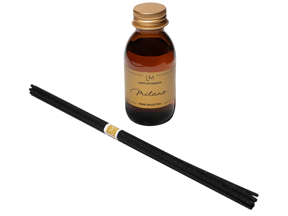 Ароматический диффузор с палочками, флер: личи и пион, мох, 100 мл