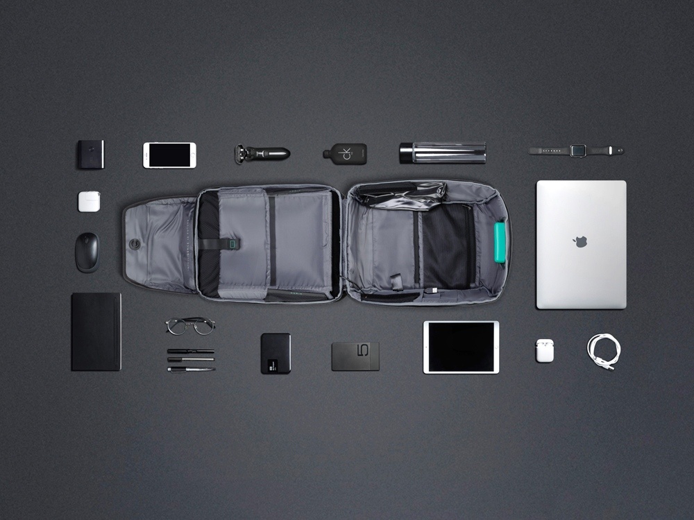 Водостойкий антикражный рюкзак Clickpack для ноутбука 15.6