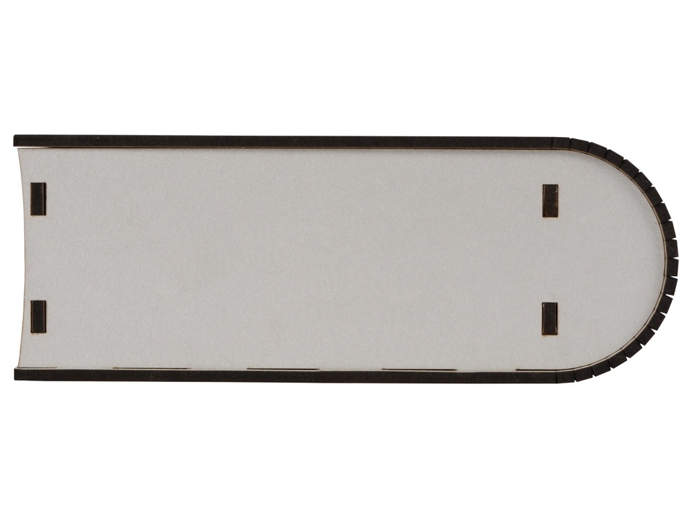 Деревянная коробка с резной крышкой Книга, L