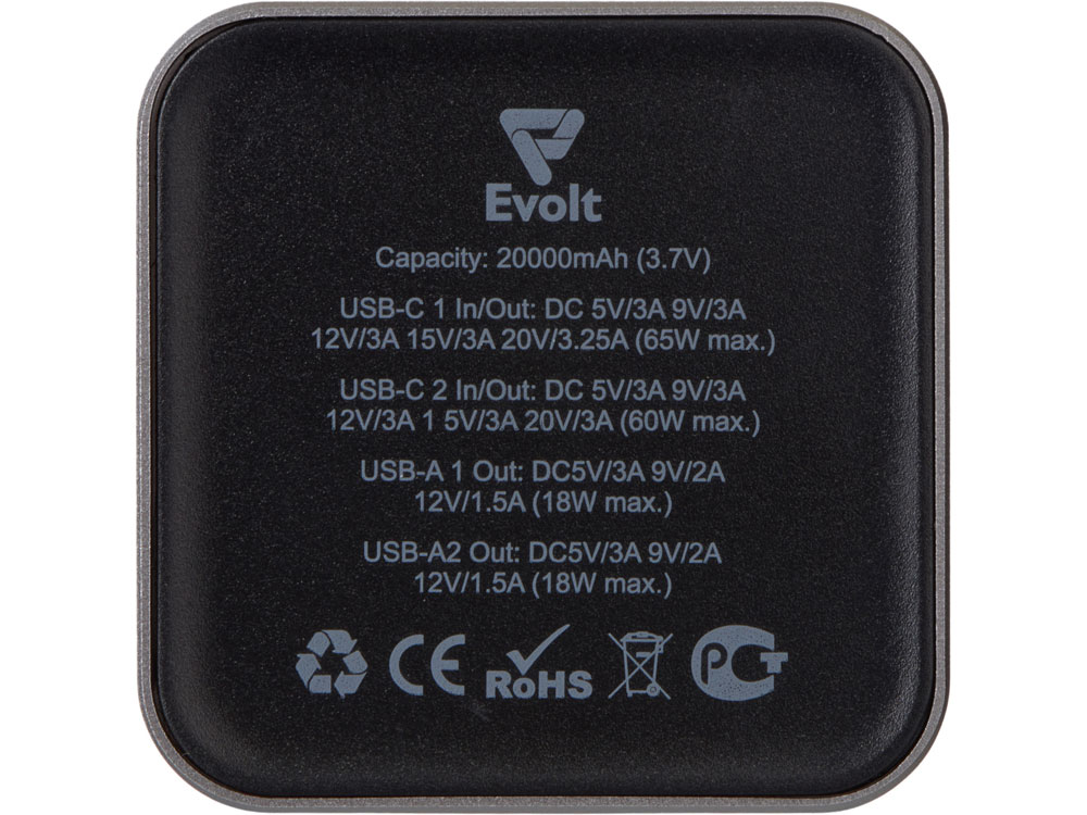 Внешний аккумулятор для ноутбуков Main 65 Вт, 20000 mAh