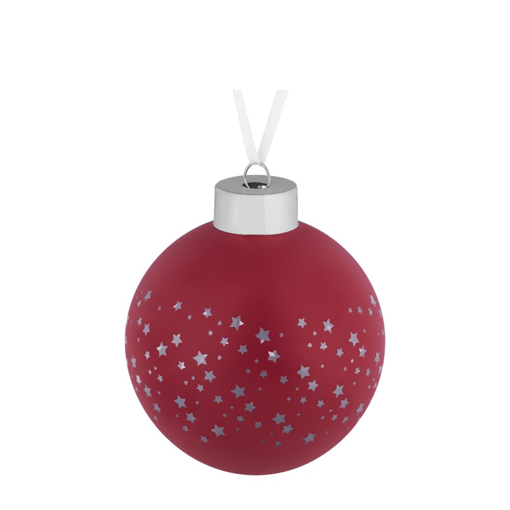 Новогодний шар с узором Stars, 8 см
