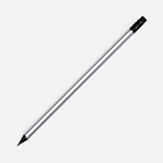 серебристый