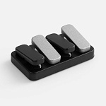 серебристый